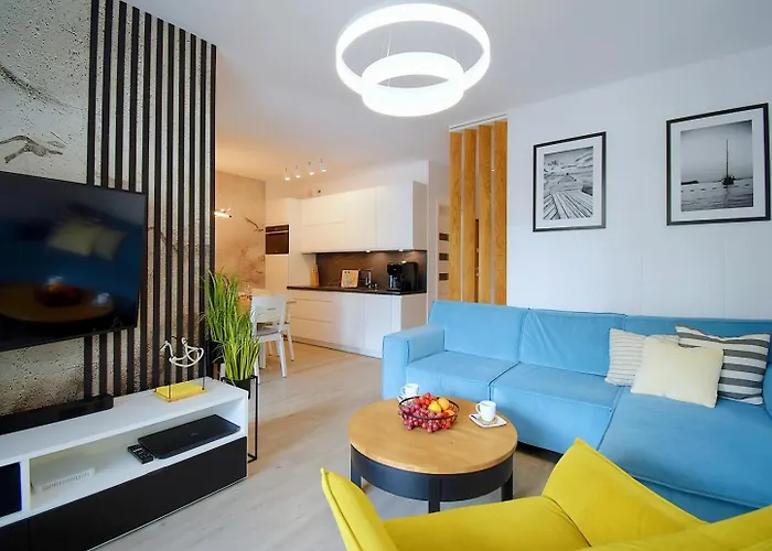 Apartament Port D216 Nadmorskie Tarasy Kolobrzeg