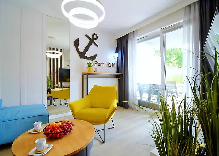Apartament Port D216 Nadmorskie Tarasy Kolobrzeg